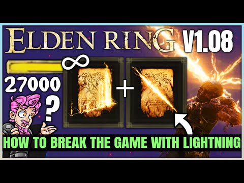 This OP New Best 1.08 Build is INCREDIBLE - INSANE Lightning God Best Faith Build - Elden Ring!