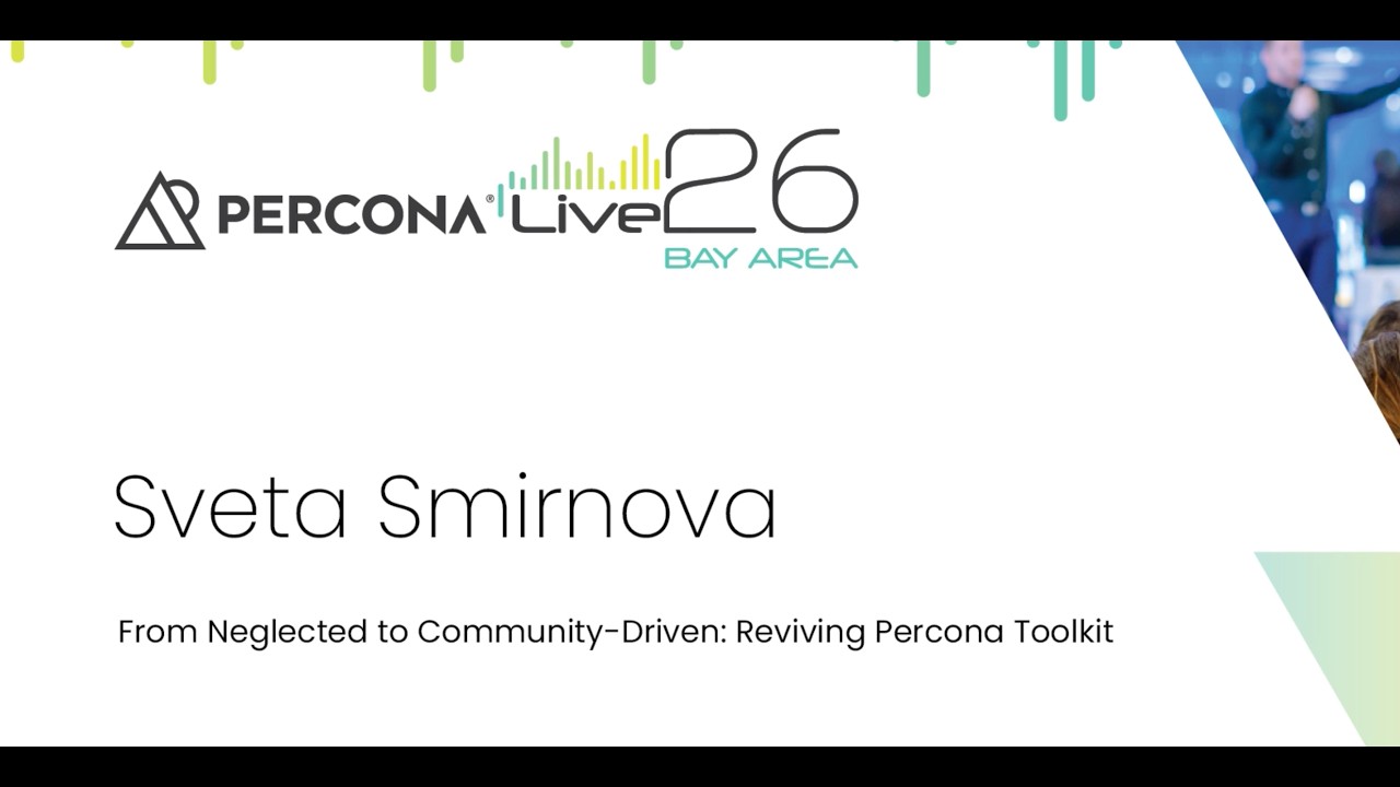 From Neglected to Community-Driven: Reviving Percona Toolkit