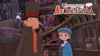 Professor Layton and the New World of Steam trailer
