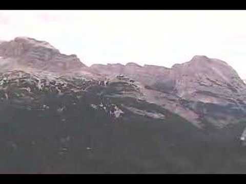 Dolomites above Fiames