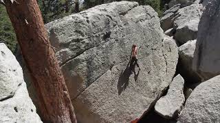 Video thumbnail of Tri Nitro Toulumne, V5. Tramway