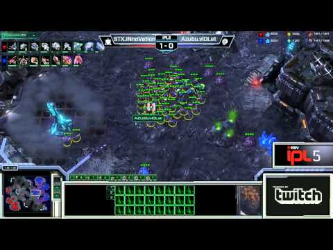 SC2 INnoVation vs viOLet TvZ Game 2 IPL 5 Winners Round 3 Starcraft 2 Tournaments