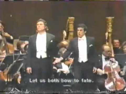 Placido Domingo & Sherrill Milnes sing Invano Alvaro