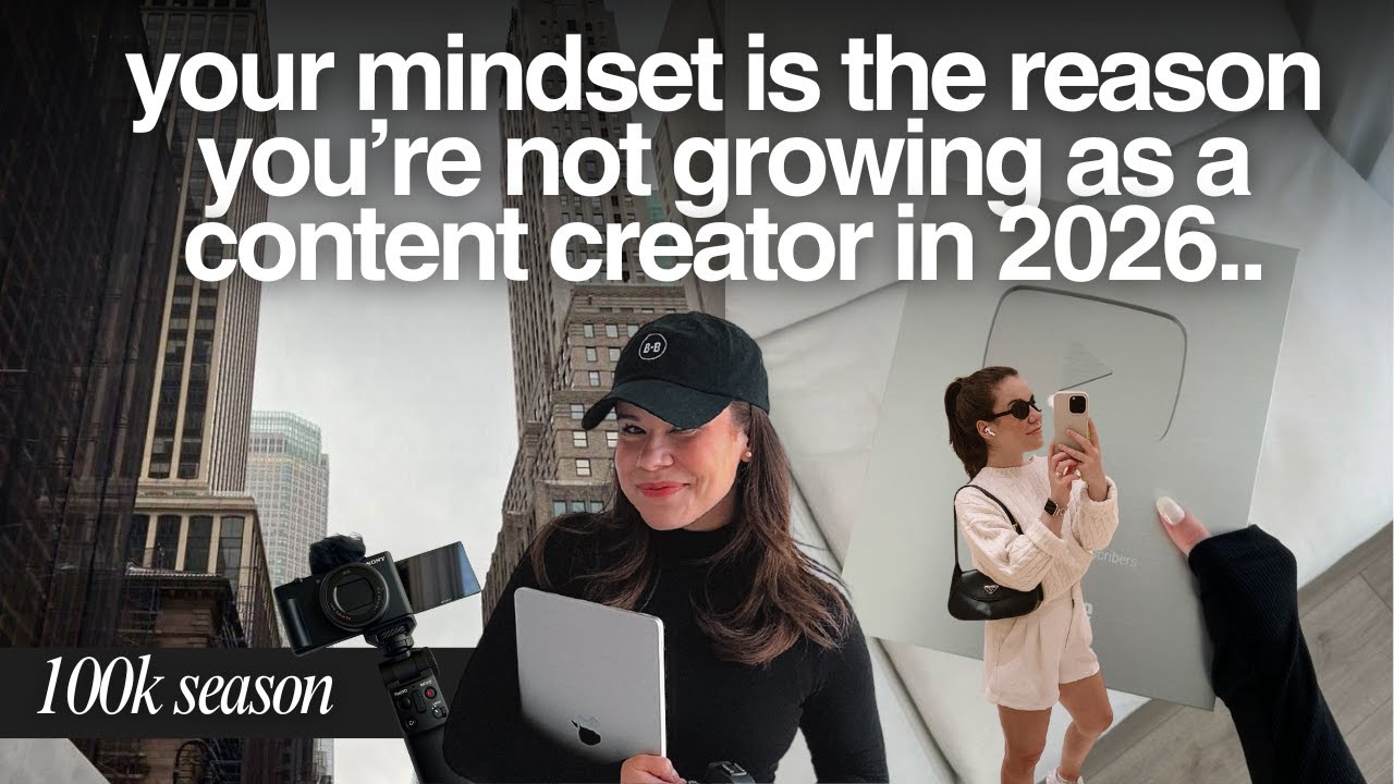 You're hitting 100k on social media in 2025...but your mindset is keeping you broke with 0 followers