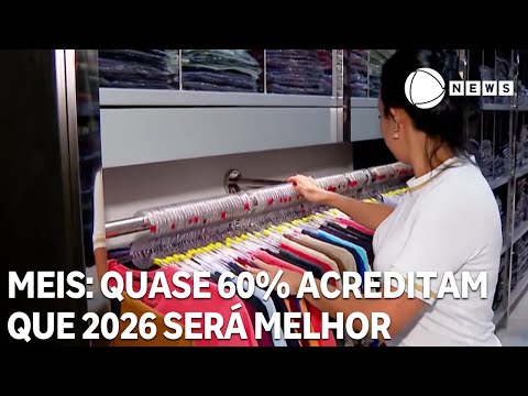 Quase 60% dos MEIs acreditam que o próximo ano será melhor que 2025