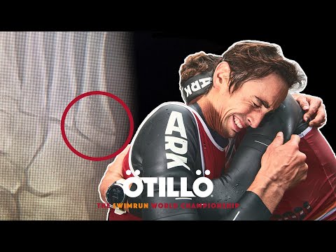 Swimrunner fractured his foot during a 75K race - still finished third!