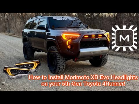 How to Install Morimoto XB Evo Headlights on your 5th Gen Toyota 4Runner!