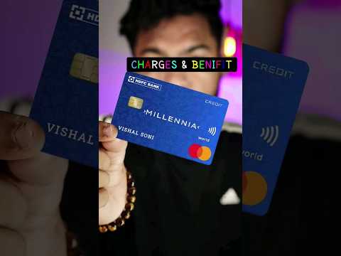 HDFC Millennia Card Review, Benifits & Charges #creditcard #hdfc #millennia