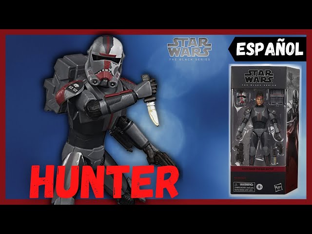 Vídeo relacionado con Figura Star Wars The Bad Batch Hunter Equipo Mercenario Serie Black - Coleccion Star Wars - Figura articulada - Licencia Oficial