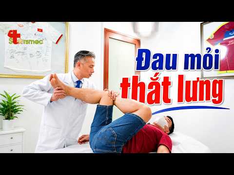 Đau mỏi thắt lưng lan xuống mông và chân: Dây thần kinh đang bị chèn ép!