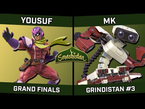 Grindistan #3 - GRAND FINALS - Yousuf (Captain Falcon) vs Mk (ROB/Captain Falcon)