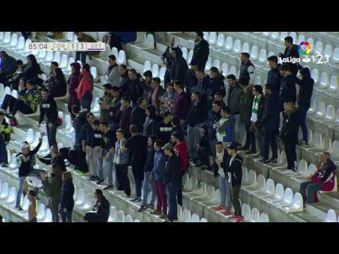 Golazo de Pedro Ríos (1-3) Córdoba CF vs Getafe CF