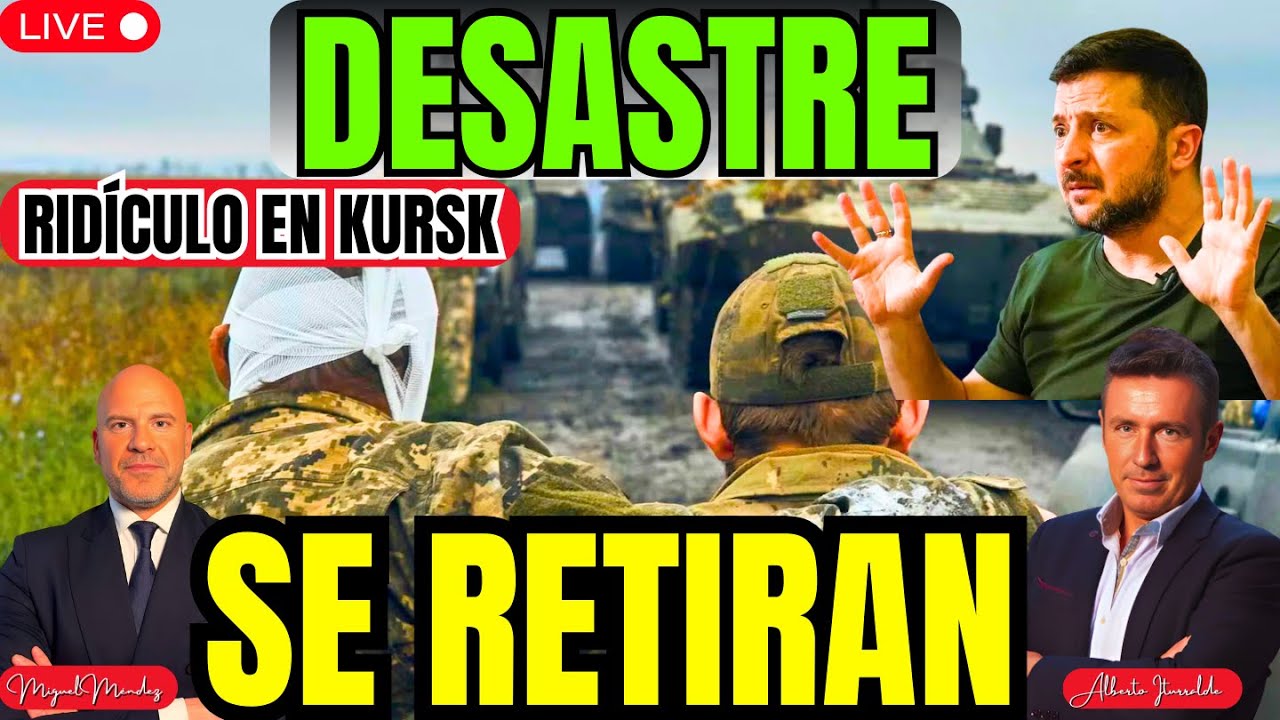 ÚLTIMA HORA I PÁNICO EN UCRANIA: UCRANIA SE RINDE EN KURSK. RUSIA CONTUNDENTE ANTE LA OTAN