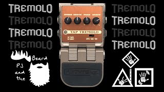 Video thumbnail for Tap Tremolo by Line 6 - The Tremolo Series by PJ and the Beard