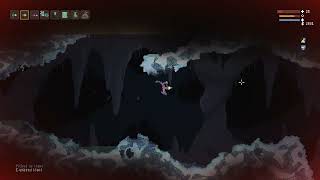 Noita S050E02 Trying to get the full HP heart in the dark cave