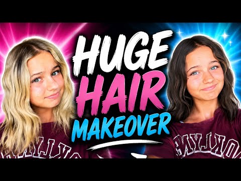 HUGE HAIR MAKEOVER