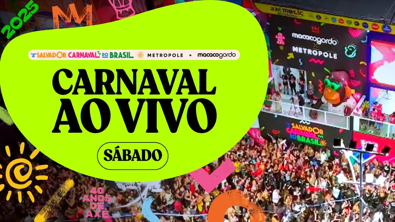 IVETE SANGALO AO VIVO no Carnaval de Salvador  2025 | Sábado - Macaco Gordo e Metropole