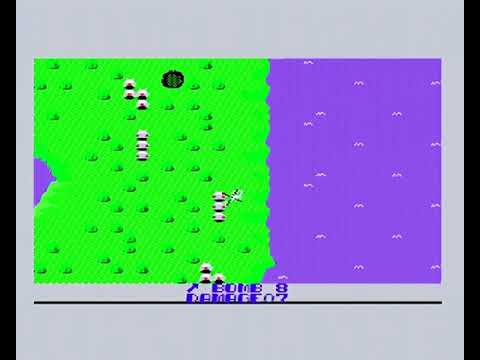 Raid on Bungeling Bay (MSX) (Brøderbund Software) (1984)