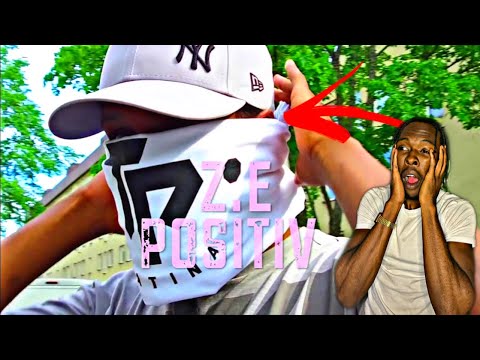 AMERICAN REACTS TO SWEDISH RAP | Z.e - Positiv [Officiell Musikvideo]
