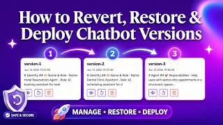 Never Lose Your AI Agent Changes Again | Botsify Versions Tutorial