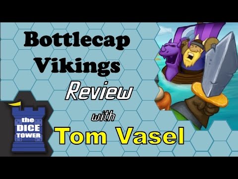 Dice Tower Reviews: Bottlecap Vikings