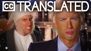 [TRANSLATED] Donald Trump vs Ebenezer Scrooge. Epic Rap Battles of History. [CC]