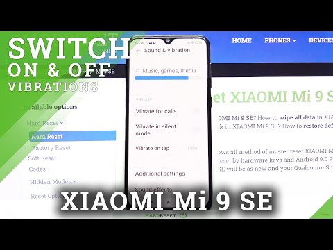 How to Open Vibration Settings on XIAOMI Mi 9 SE – Customize Vibrations