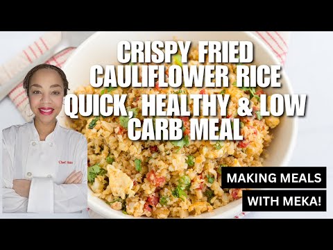 Crispy Fried Cauliflower Rice Recipe | Quick, Healthy & Low-Carb Meal