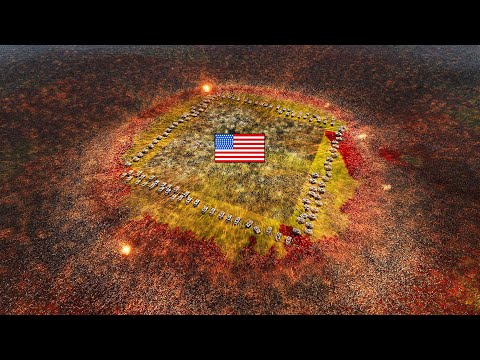 Modern Army Fort Defense surrounded by 8 MILLION ZOMBIES! - Ultimate Epic Battle Simulator 2 UEBS 2