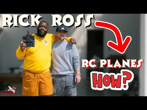 I got Rick Ross to fly RC PLANES! This is how...