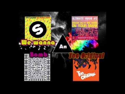 TJR vs Garmiani vs Major Lazer vs Gregor Salto & Wiwek - We Wanna Bomb Too Original Mark