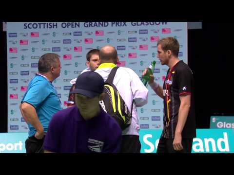 Badminton - Ellis / Mills vs Fuchs / Schoettler (MD, Final) - Scottish Open 2015