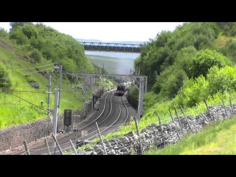 60163 'Tornado' on the 'Border Raider' at Shap Summit and Lancaster 5th July 2014