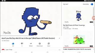 All aren't you the guy who hit me in the eye