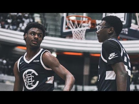 Bronny James & Bryce James' first game together 👀 Highlights from the Axe Euro Tour 🎥 | SC Next