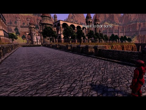 Halo Spartan Red vs 100 Zombies - Who will win?