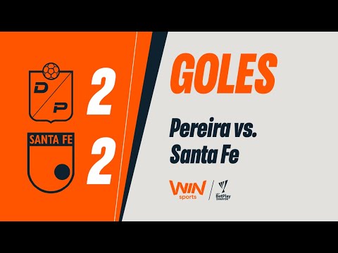 Pereira vs. Santa Fe (goals) | Liga BetPlay Dimayor 2025-2 | Matchday 1