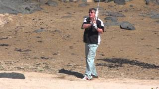 preview picture of video 'North Berwick, 13th Sea Hole, Glen Course - July 2011'