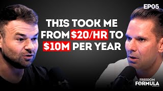 The Mindset That Took Him From $20/hr to $10M a Year