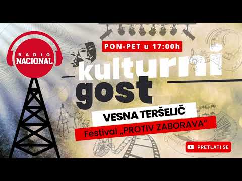 KULTURNI GOST - VESNA TERŠELIČ