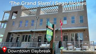 Sego Homes ‘Grand Slam’ Townhome | Living in Downtown Daybreak | Salt Lake Parade of Homes 2026