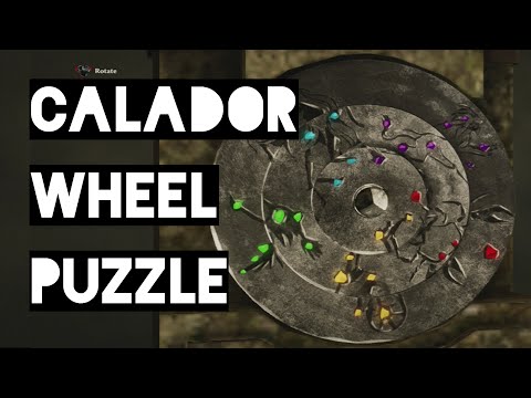Risen 3   - Calador Wheel Puzzle (Old Castle Ruins, Grimoire)