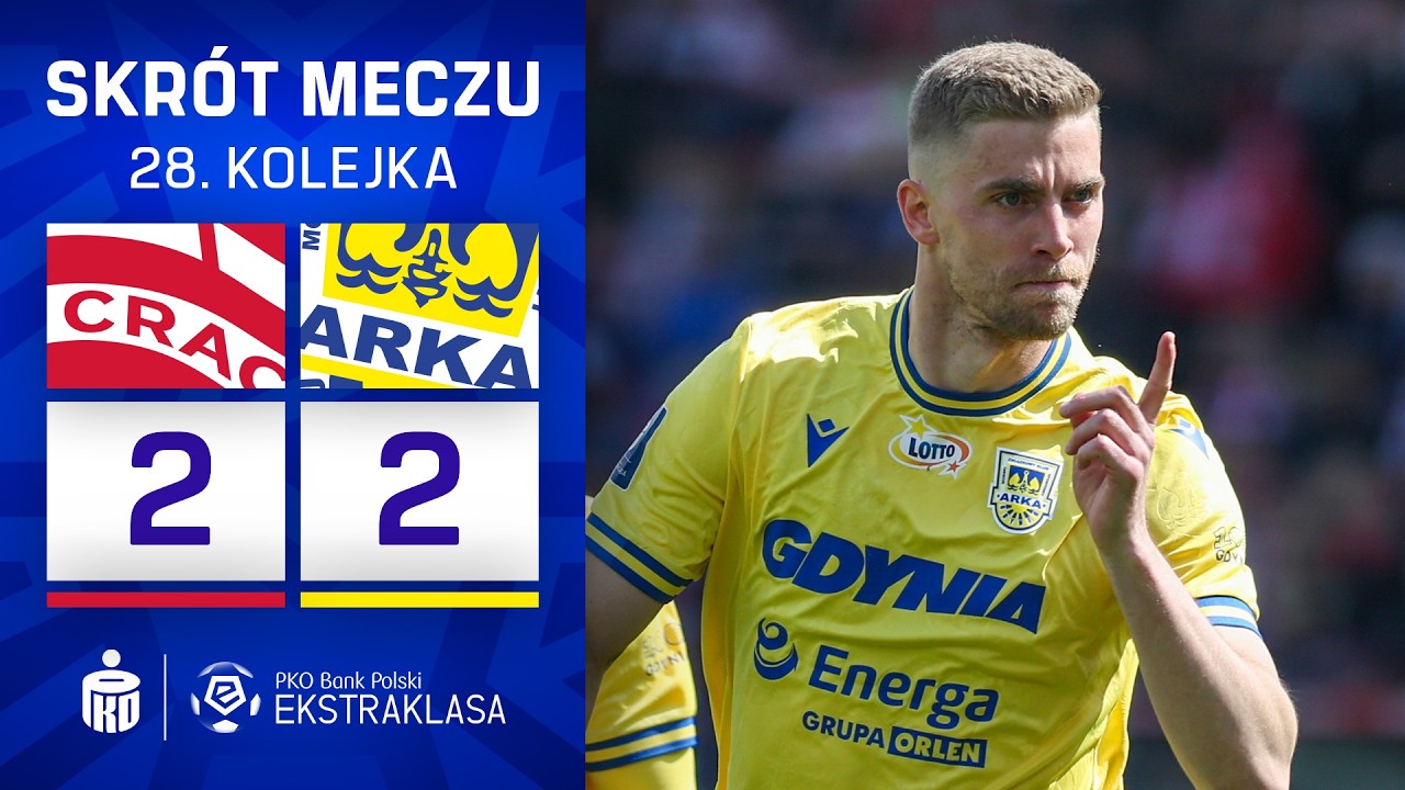 Cracovia vs MZKS Arka Gdynia Highlights