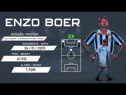ENZO BOER | MEIA ATACANTE | ATTACKING MIDFIELDER | WINGER