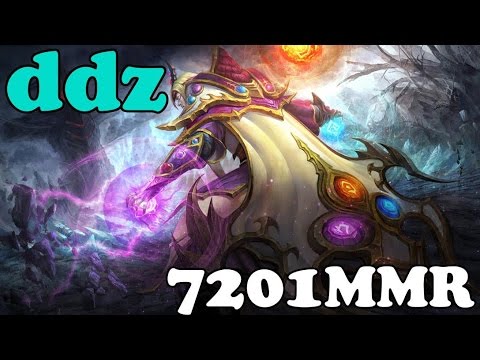 Dota 2 - ddz 7201 MMR plays Invoker vol 5# - Ranked Match Gameplay