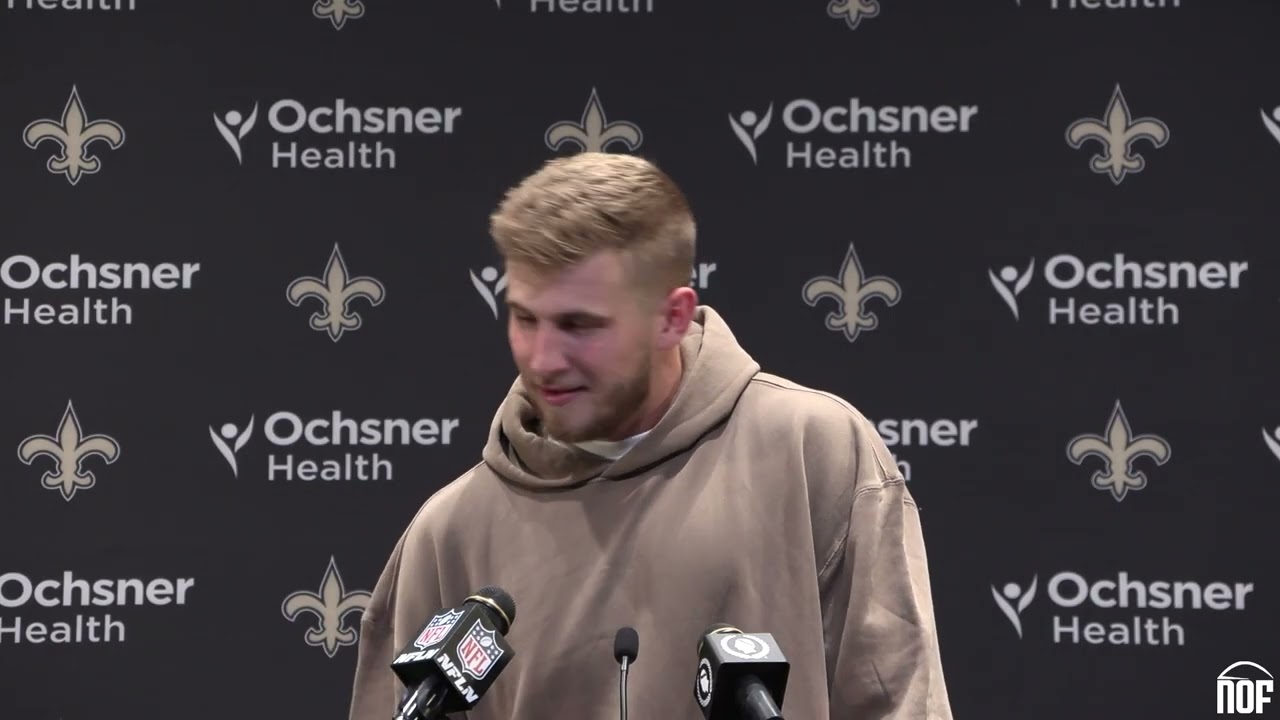 Saints QB Tyler Shough on game-winning drive, winning in front of home crowd, players stepping up