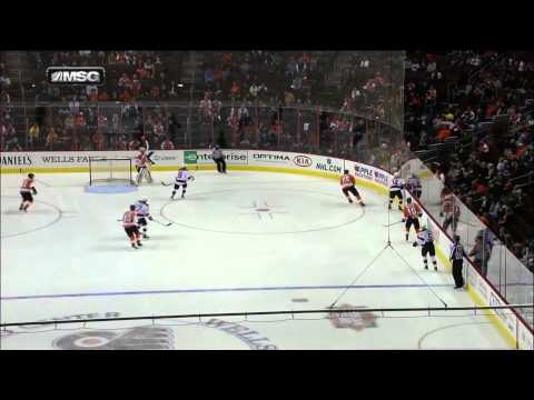 11.7.13 - Devils At Flyers - 1 Henrique Goal