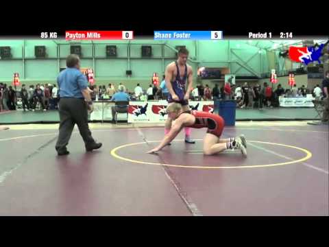 Payton Mills vs. Shane Foster at 2013 FILA Cadet Nationals - FS