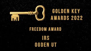 Golden Keys 2022 - Freedom Award - IRS Ogden UT