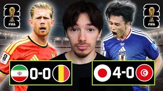 Japan Cook Tunisia, Egypt's Historic Win, Belgium Insanely Mid, Uruguay Shambolic | World Cup Recap